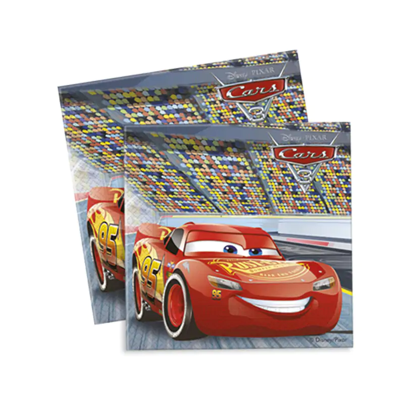 Cars Kağıt Peçete (33x33 cm)