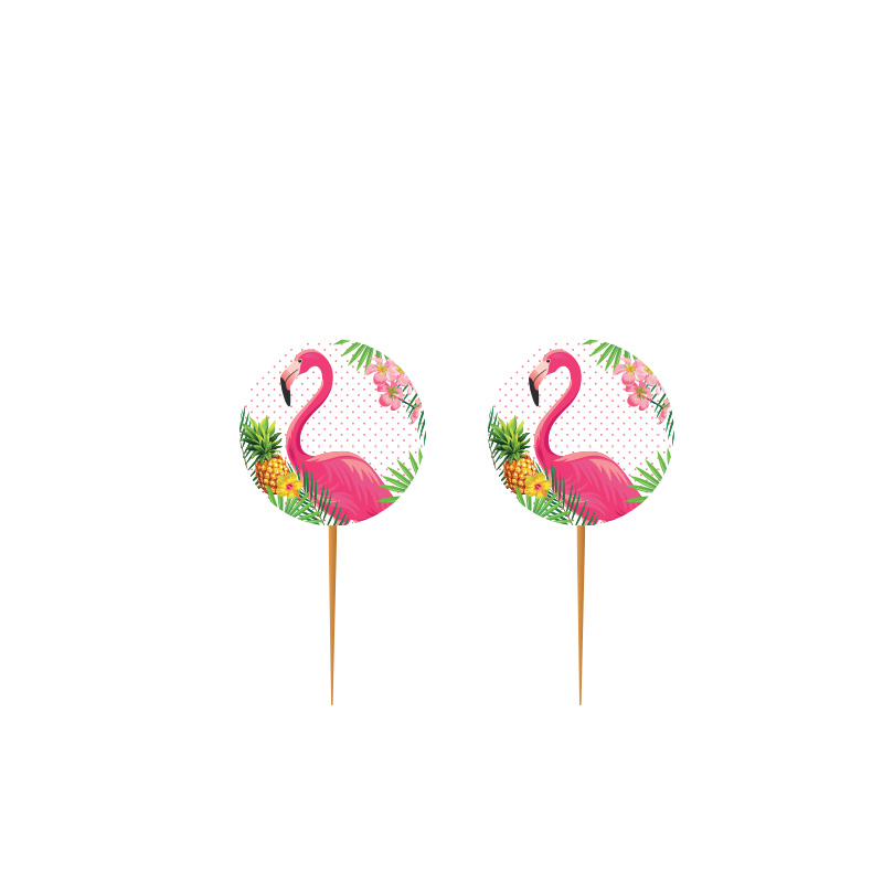 Flamingo Kürdan Set (10 Adet)