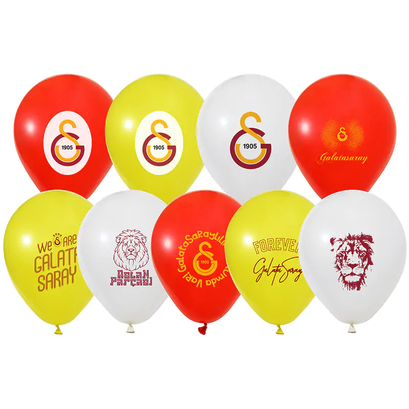 4+1 Galatasaray 12'' Pastel Balon