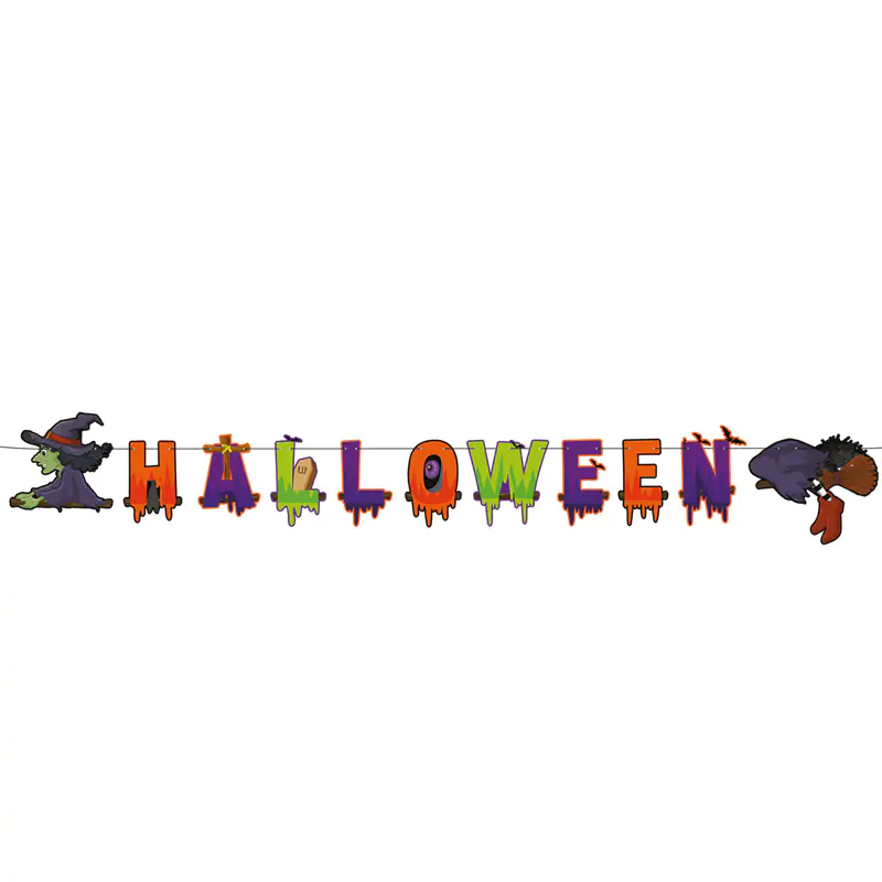 Halloween Cadı Banner (2,70 m)