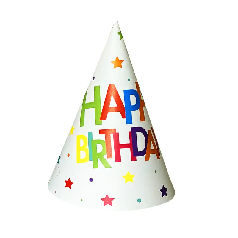Superstar Birthday Külah Şapka 22 cm (20 Adet)