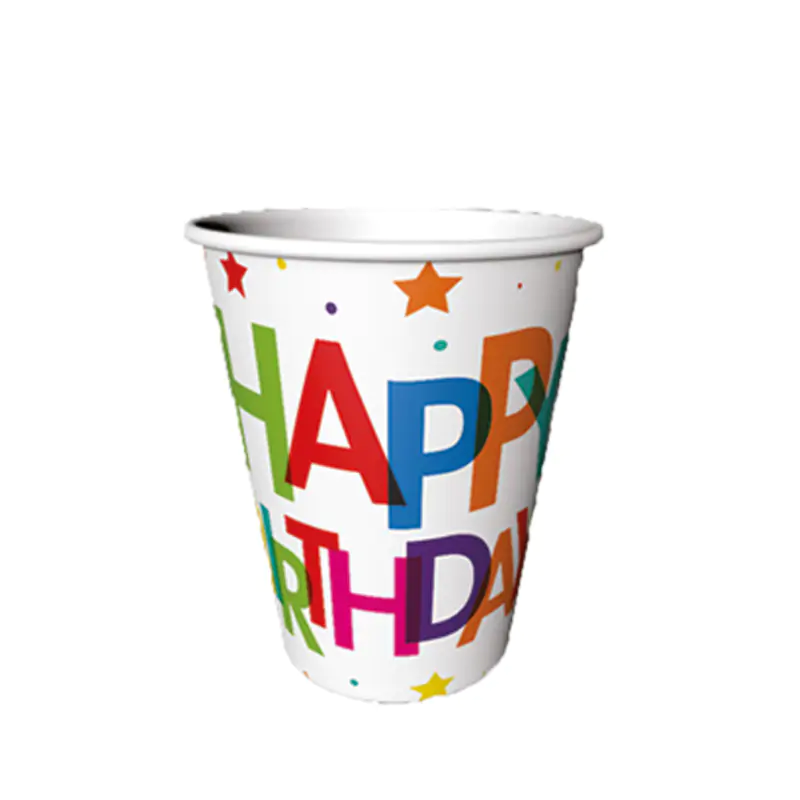 Superstar Birthday Bardak 8'li