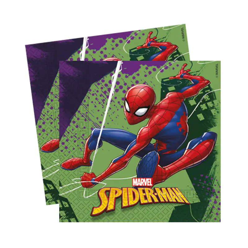 Spiderman Peçete (33x33 cm)
